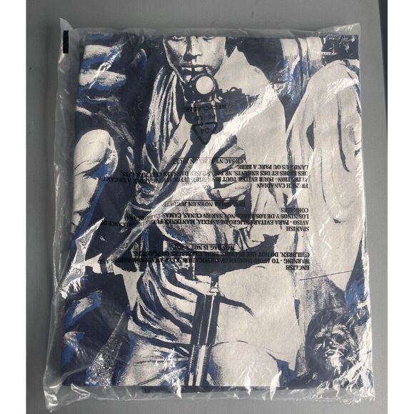 NEW Star Wars Men's War Of Wars T-Shirt Size 2X Navy Glows In The Dark - Picture 5 of 5